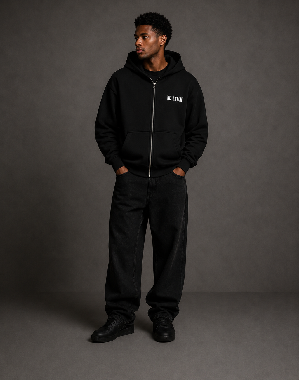 DE LATCH® Full Zip Hoodie