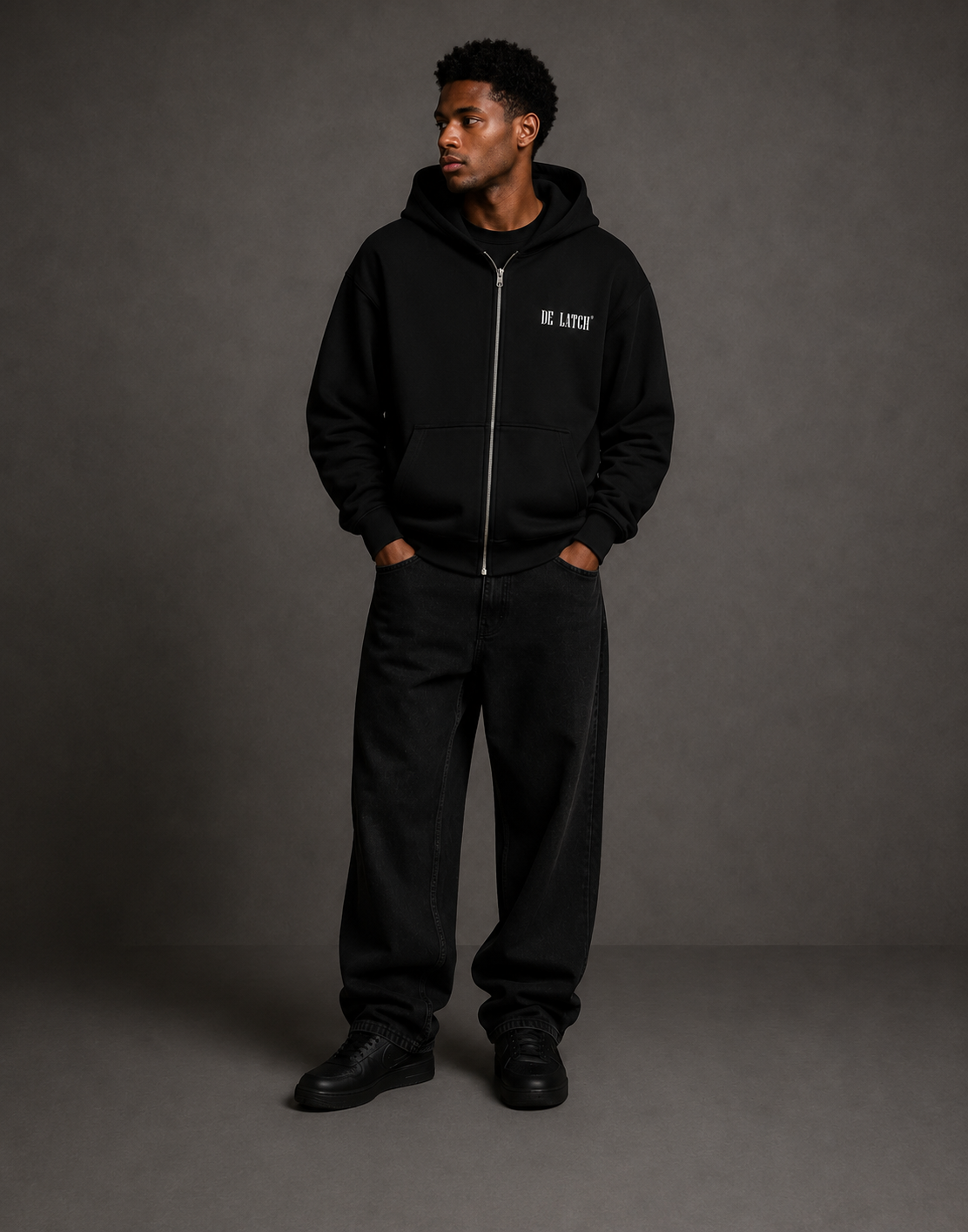 DE LATCH® Full Zip Hoodie