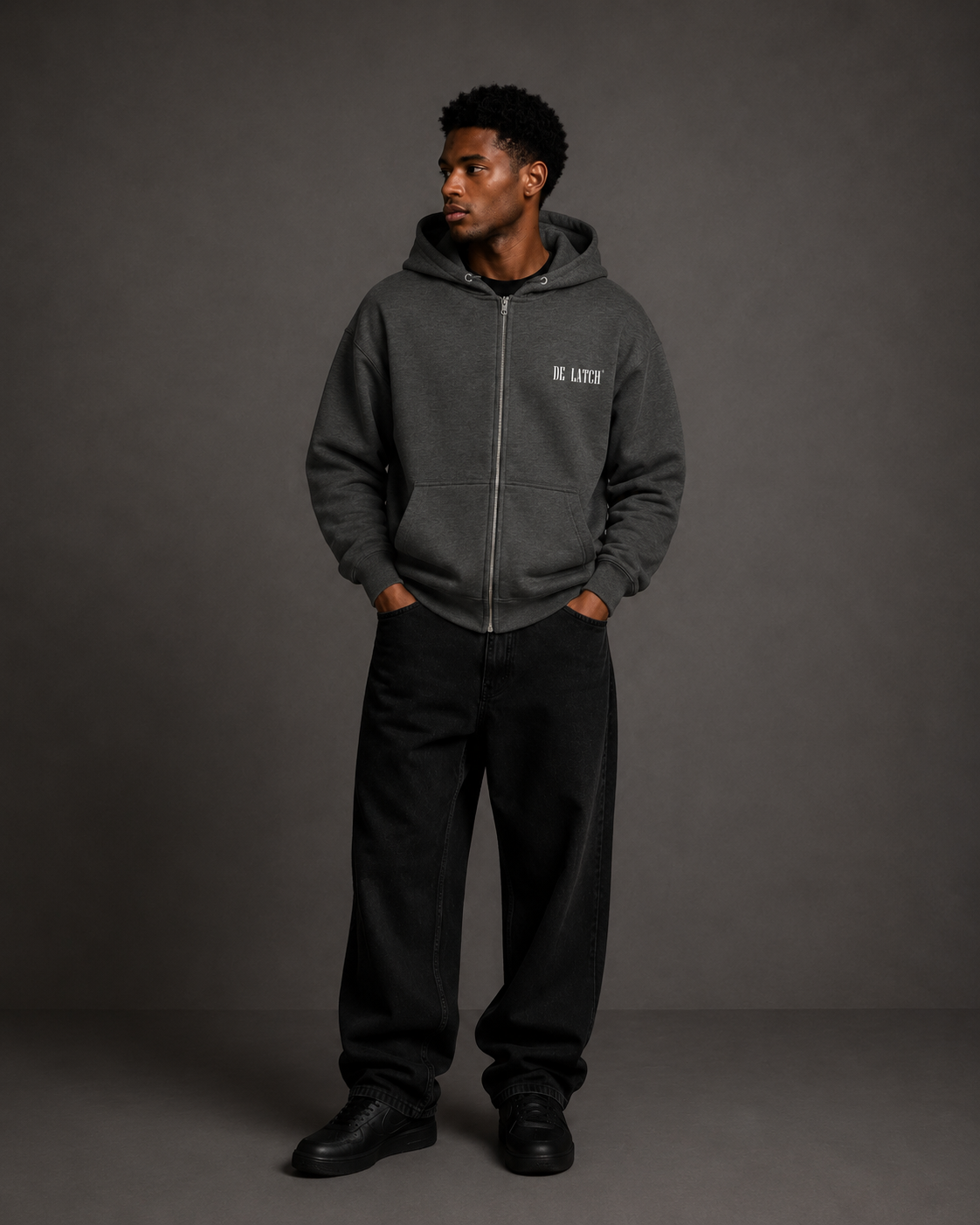 DE LATCH® Full Zip Hoodie